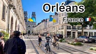 4KOrléans France 🇫🇷 Walking Tour October 5 2024 City Walk Europe Tourism Loire Valley [upl. by Aliuqahs854]