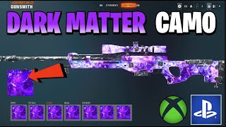 Dark Matter at LEVEL 4 FASTEST way to UNLOCK Dark Matter ANY CAMODARK SPINE BO6 GLITCHES [upl. by Reede]