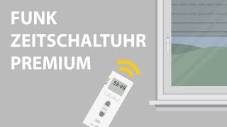 Funk Zeitschaltuhr Premium  Zeitschaltuhr Handsender und Wandschalter — Schellenberg [upl. by Oznerol]