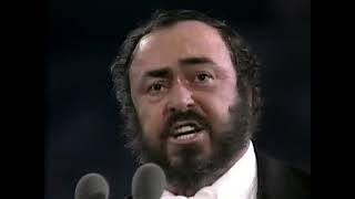 1990 Carreras  Domingo  Pavarotti in Concert with Mehta from Caracalla Rome [upl. by Elder]