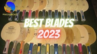 Top 10 best table tennis blades racket 2023 edition [upl. by Nahem]