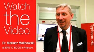 Dr Mariusz Malinowski from Warsaw University of Technology at EPE 17 ECCE Europe [upl. by Nitsir]