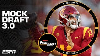 Mel Kiper Jrs Mock Draft 30 Full Breakdown  First Draft [upl. by Nolan]