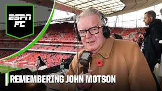 ‘An icon of the footballing world’ Remembering John Motson  ESPN FC [upl. by Zetta]