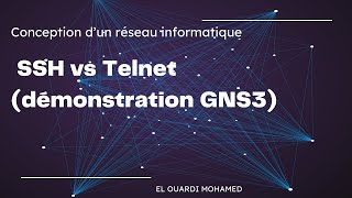 EP51  SSH vs Telnet démonstration GNS3 [upl. by Maggio]