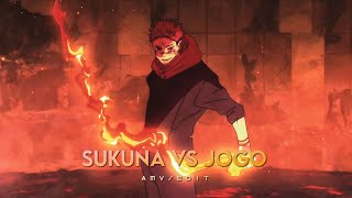 4K Sukuna vs Jogo  Jujutsu Kaisen Season 2 AMVEdit [upl. by Tara]