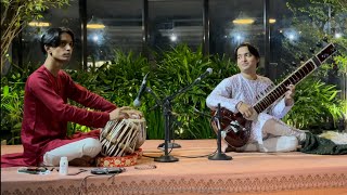 Mehtab Ali Niazi  Sitar  Khurram Ali Niazi  Tabla  Ekla Chalo  Bengal Foundation Dhaka [upl. by Nylrehc]