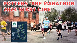 POTTERS ARF MARATHON 2024 START LINE [upl. by Sherwin]