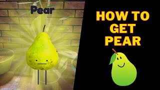 How To Get Pear in Secret Staycation  Secret Staycation Pear 🍐  Roblox [upl. by Grosvenor621]