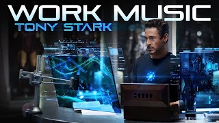 Productive Work Music — Tony Starks Concentration Mix [upl. by Nollid]