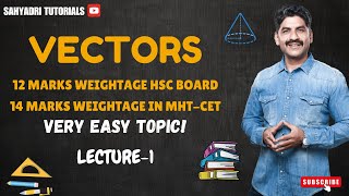 Vectors Part1  Sahyadri Tutorials  Mahesh Sir [upl. by Theadora]