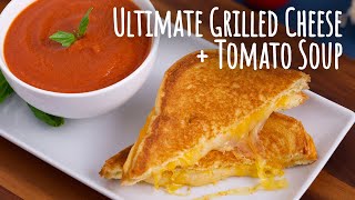 3Ingredient Tomato Soup  The Perfect Grilled Cheese [upl. by Levram]