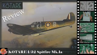 KOTARE 132 Spitfire Mk 1a Review [upl. by Neom257]