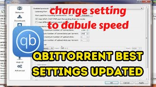 qBittorrent Best Settings 2023 Speed up your downloads Updated From qbittorrent best settings 2022 [upl. by Grazia264]