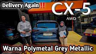 Delivery Spesial‼️ Mazda CX5 Kuro AWD  Warna Polymetal Grey Metallic  Ke Antasari Jaksel [upl. by Enirhtak]