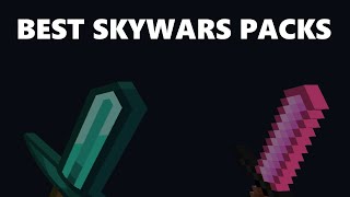 Top 5 BEST Skywars Texture Packs [upl. by Lapides449]