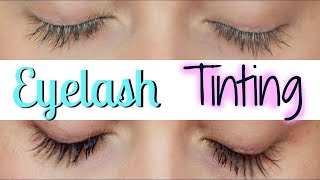 Tutorial Lash Tinting [upl. by Mandie]