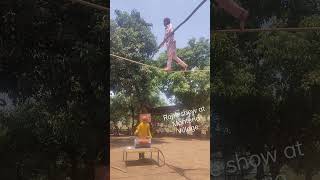 Awesome Rope show at Monteria Village Resort Khopoli [upl. by Pirnot]