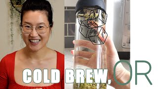 Another Way to Cold Brew Tea Summer tea brewing hack [upl. by Viddah719]