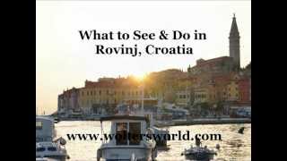 Rovinj  What to See amp Do in Rovinj Croatia [upl. by Idisahc615]