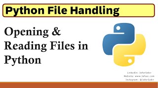 Open and Read a File in Python using open read readline [upl. by Alahs985]
