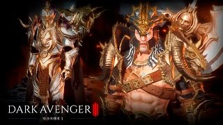 Dark Avenger 3  Berserker lvl 60 All Skills  Ultimate  CBT  Android on PC  F2P  KR [upl. by Ainitsirc522]