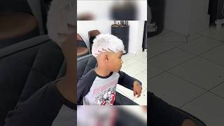 Hair color transformation  hair color tutorial  hair color  haircolor boyshaircolor buzzcut [upl. by Nahama]