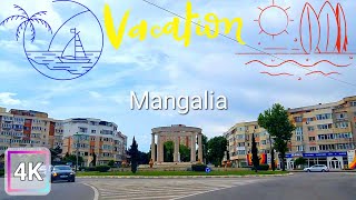 Driving in Mangalia  Vacation in Romania [upl. by Trygve]