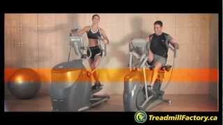 Octane Fitness QSeries Elliptical Cross Trainers at The Treadmill Factory Canada [upl. by Savil]