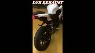 AWESOME KAWASAKI Z250 with Yoshimura R11 RAINBOW 2Hole  LUX EXHAUST [upl. by Thrift]