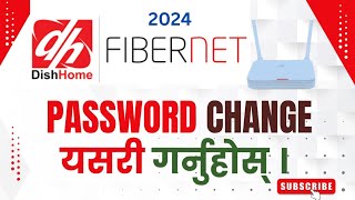 How To Change WiFi Password Of Dishhome FiberNet  Our Learning Hub  Dis Home Fibernet [upl. by Ennylyak]