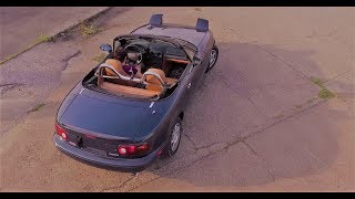 Miata NA8 Yonaka exhaust sounds [upl. by Nauqad]