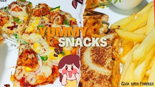 2 Types Of Snacks Recipes  Kids Special RecipesEvening Snacks Recipe By Cook With Farheen [upl. by Jt]