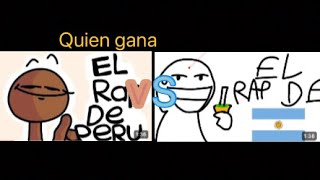 EL RAP DE PERÚ 🆚 EL RAP DE ARGENTINA [upl. by Monsour]