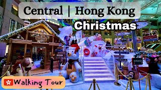 Central Hong Kong Christmas Walk🎄🇭🇰 [upl. by Jud]