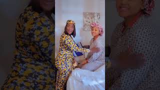 Mercy Johnson Okojie amp Regina Daniels Reunite On Set [upl. by Lletniuq]