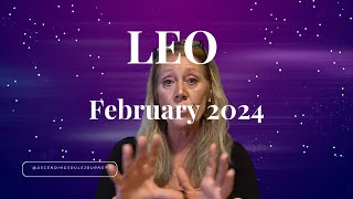 Leo  You Asked For It  Breakthrough February 2024 Guided Psychic Tarot General [upl. by Esihcoc]