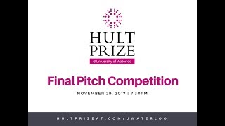 Hult Prize Finals 2018 at University of Waterloo  Power For Good [upl. by Willy]