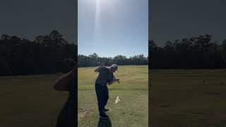 Backswing turn in Myrtle Beach golf golfswing golfcoach golftips golfswingtips [upl. by Hayott]