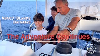 Sailing Adventure continues in Abaco Island Bahamas Amazing Stingrays Ep39 [upl. by Zetta]