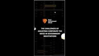 The Challenges of Adjusting Corporate Tax Rates in Government Negotiations [upl. by Jowett]