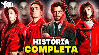 Resumo de La Casa de Papel A HISTÓRIA EM ORDEM CRONOLÓGICA [upl. by Pollock]