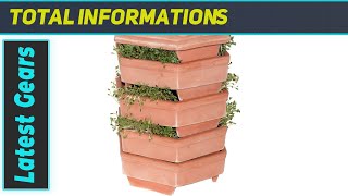 Terradisiena 4Tier Terracotta Sprouter Best SpaceSaving Design for Growing Microgreens [upl. by Leinoto]