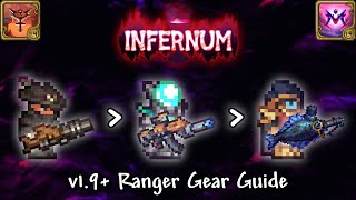 Calamity Infernum Mode Ranger Gear Progression Guide Terraria v144 [upl. by Patman]