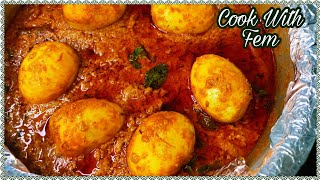 Nizami Ande Ka Korma  Best Ever Hyderabadi Egg Korma  Tasty Andon Ka Khorma  English Subtitles [upl. by Jamaal]