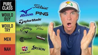 Ranking Golf Brands 2024  MASSIVE SHAKE UP [upl. by Havener]