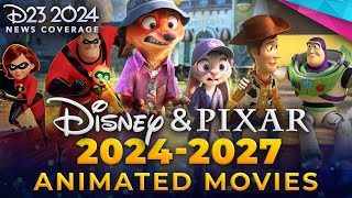 D23 EXPO 2024  Disney amp Pixar Movies 20242027  Disney News [upl. by Rodge]