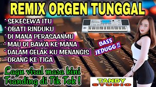 REMIX ORGEN TUNGGAL TANDY STUDIO❗Lagu band viral 2025❗Sekecewa itu Obati rinduku Orang ke tiga [upl. by Yorle]