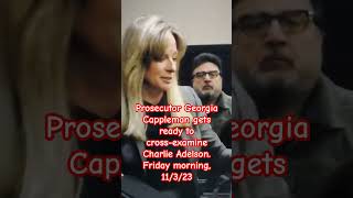 Georgia Cappleman about to Question Charlie Adelson in Court [upl. by Nerok]