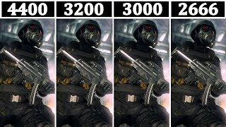 RTX 2060  4400MHZ vs 3200Mhz vs 3000Mhz vs 2666Mhz  Tested 13 Games [upl. by Mccomb]